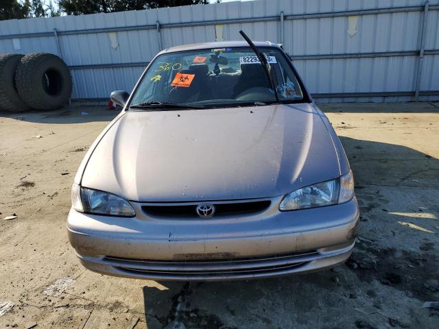 1NXBR12E2YZ322071 - 2000 TOYOTA COROLLA VE BEIGE photo 5