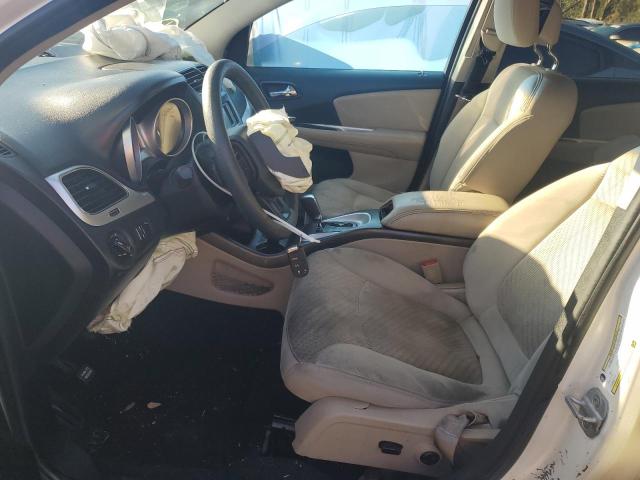 3C4PDCBG5CT391037 - 2012 DODGE JOURNEY SXT თეთრი ფოტო 7