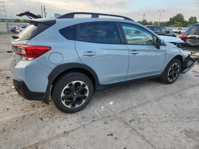 JF2GTAEC7M8277543 - 2021 SUBARU CROSSTREK PREMIUM BLUE photo 3