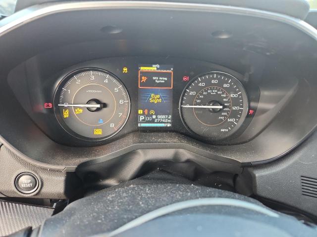 JF2GTAEC7M8277543 - 2021 SUBARU CROSSTREK PREMIUM BLUE photo 9