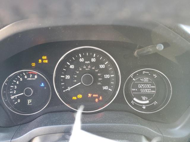 3CZRU6H14NM723909 - 2022 HONDA HR-V SPORT SILVER photo 9