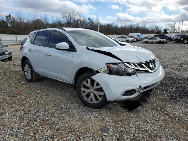 JN8AZ1MU3EW417537 - 2014 NISSAN MURANO S GRAY photo 4