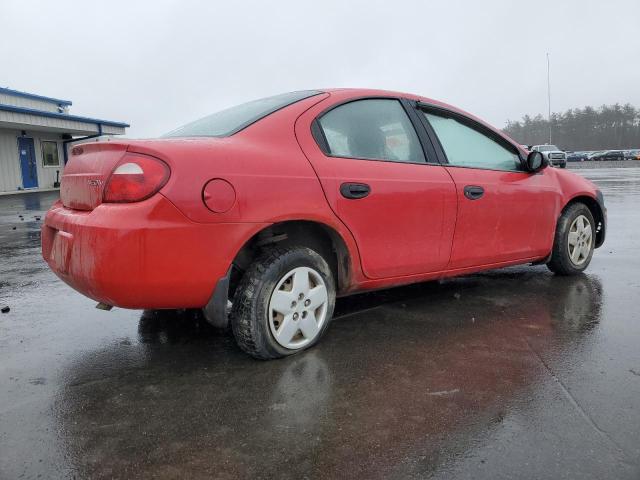 1B3ES26C34D599036 - 2004 DODGE NEON BASE RED photo 3