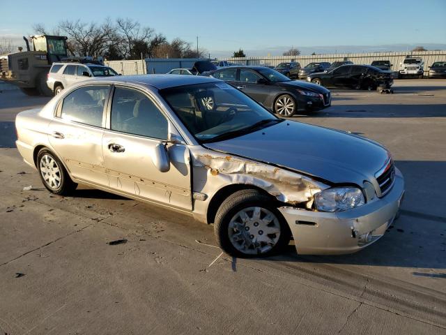 KNAGD126X65458275 - 2006 KIA OPTIMA LX BEIGE photo 4