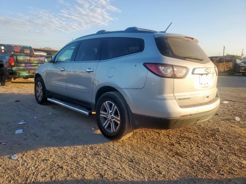 1GNKRGKD8HJ233807 - 2017 CHEVROLET TRAVERSE LT SILVER photo 2