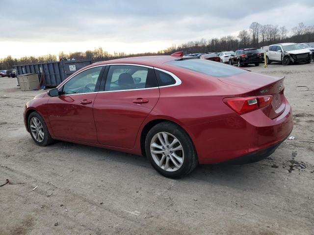 1G1ZE5ST3GF290134 - 2016 CHEVROLET MALIBU LT RED photo 2