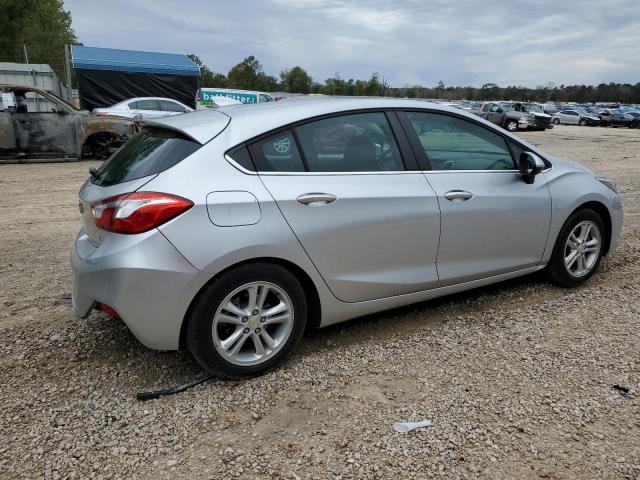 3G1BE6SM9JS607613 - 2018 CHEVROLET CRUZE LT SILVER photo 3