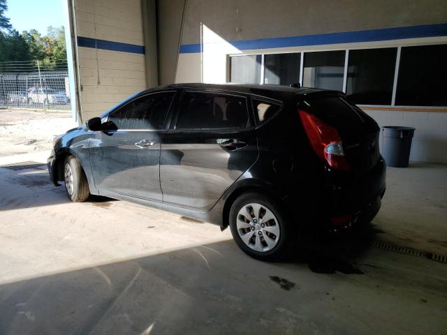 KMHCT5AEXHU317411 - 2017 HYUNDAI ACCENT SE BLACK photo 2