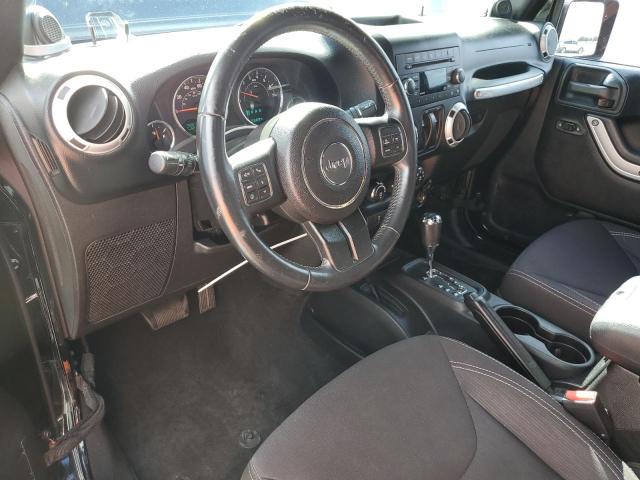 1C4AJWBG4EL157308 - 2014 JEEP WRANGLER SAHARA Սև լուսանկար 8