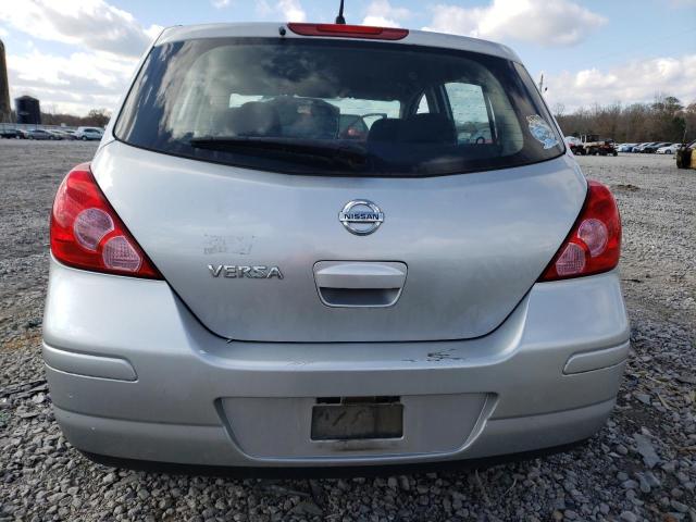 3N1BC13E97L393204 - 2007 NISSAN VERSA S SILVER photo 6