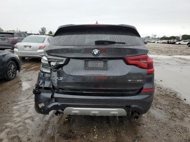 5UXTY3C0XM9H50446 - 2021 BMW X3 SDRIVE30I BLACK photo 6