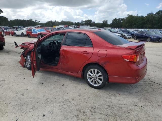 1NXBU4EE2AZ224918 - 2010 TOYOTA COROLLA BASE Rot Foto 2