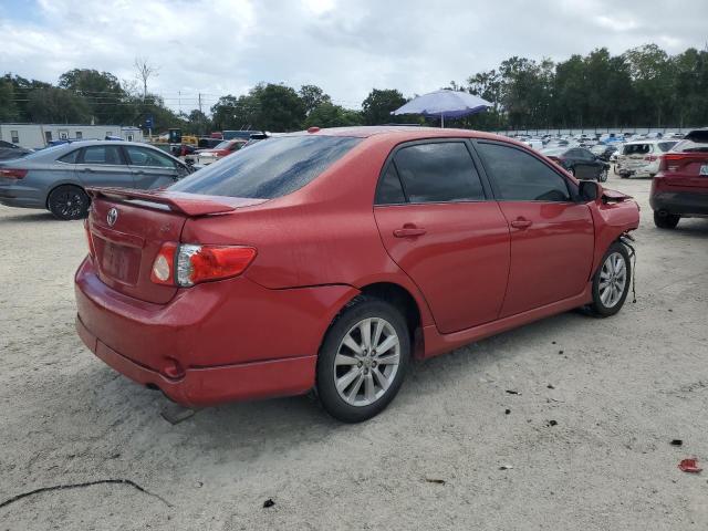 1NXBU4EE2AZ224918 - 2010 TOYOTA COROLLA BASE Rot Foto 3