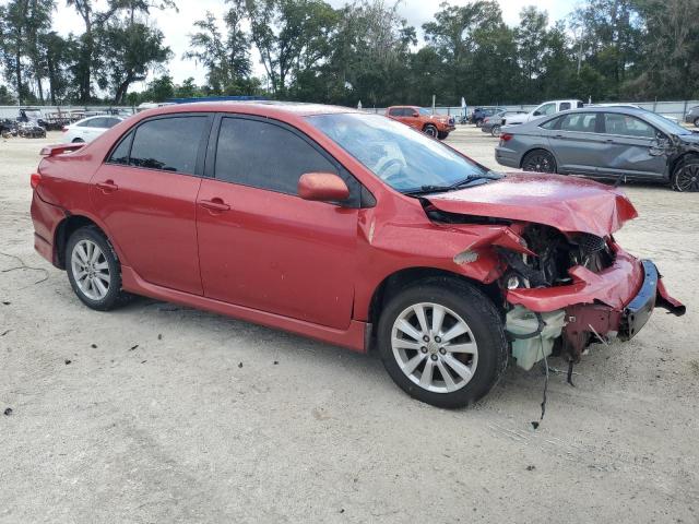1NXBU4EE2AZ224918 - 2010 TOYOTA COROLLA BASE Rot Foto 4