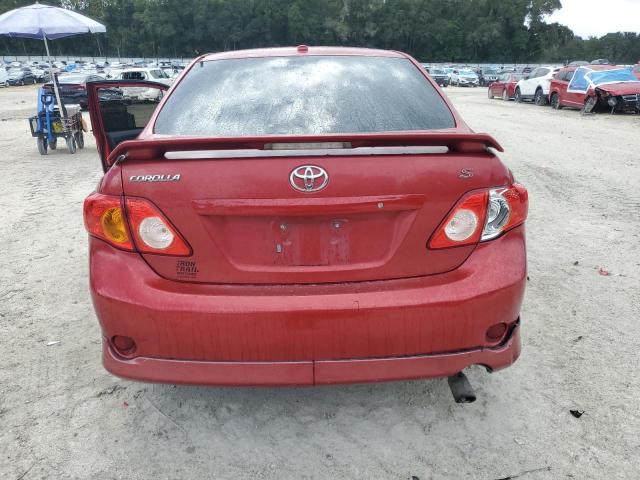 1NXBU4EE2AZ224918 - 2010 TOYOTA COROLLA BASE Rot Foto 6