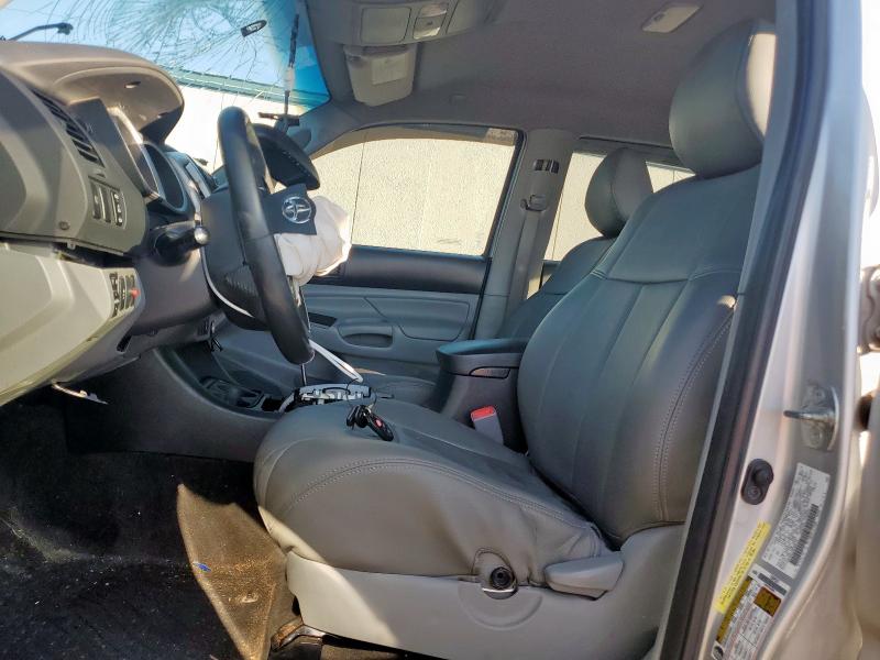 5TFLU4EN2CX040279 - 2012 TOYOTA TACOMA DOUBLE CAB Gümüş foto 7