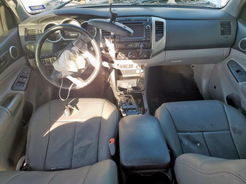 5TFLU4EN2CX040279 - 2012 TOYOTA TACOMA DOUBLE CAB Gümüş foto 8