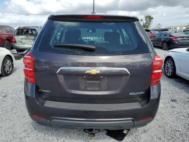 2GNALBEK3G6182366 - 2016 CHEVROLET EQUINOX LS GRAY photo 6