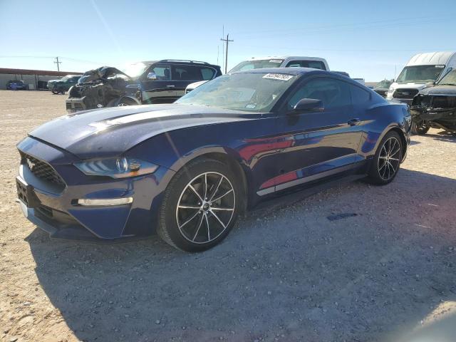 1FA6P8TH4L5173099 - 2020 FORD MUSTANG BLUE photo 1