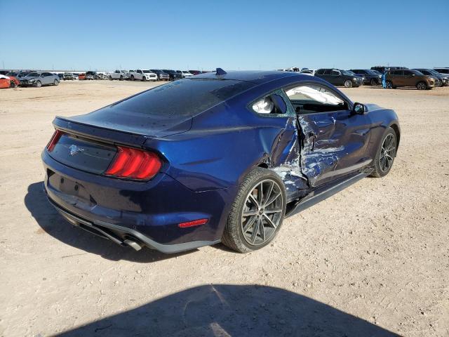 1FA6P8TH4L5173099 - 2020 FORD MUSTANG BLUE photo 3