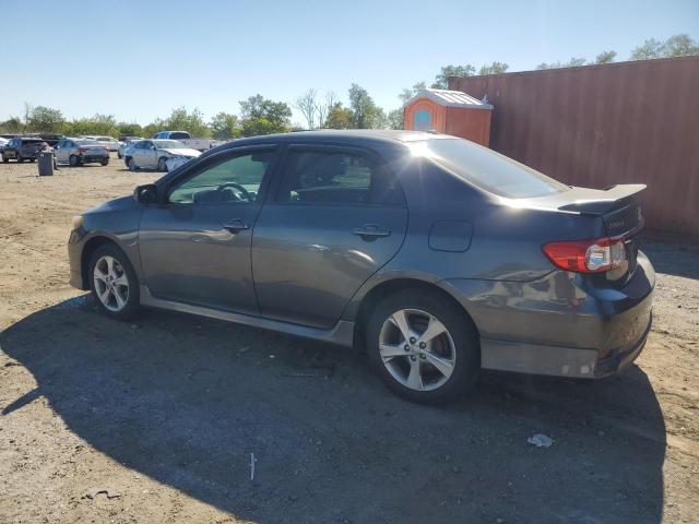 2T1BU4EE5BC632834 - 2011 TOYOTA COROLLA BASE Темно-сірий фото 2