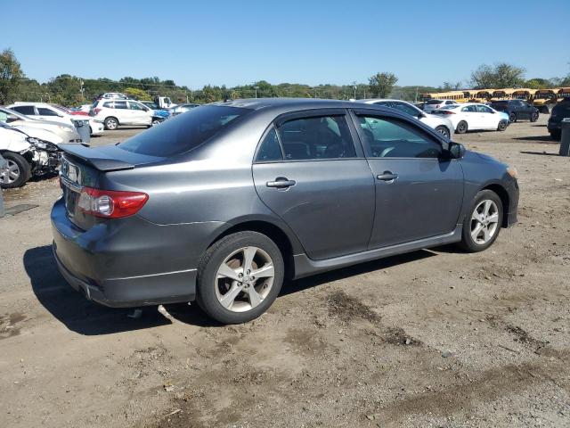 2T1BU4EE5BC632834 - 2011 TOYOTA COROLLA BASE Темно-сірий фото 3