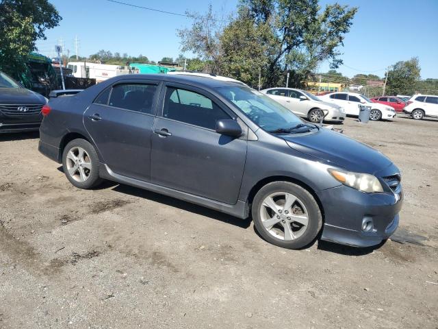 2T1BU4EE5BC632834 - 2011 TOYOTA COROLLA BASE Темно-сірий фото 4