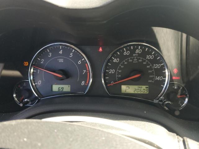 2T1BU4EE5BC632834 - 2011 TOYOTA COROLLA BASE Темно-сірий фото 9