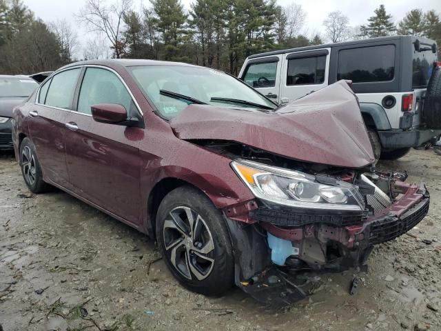 1HGCR2F31HA175123 - 2017 HONDA ACCORD LX BURGUNDY photo 4