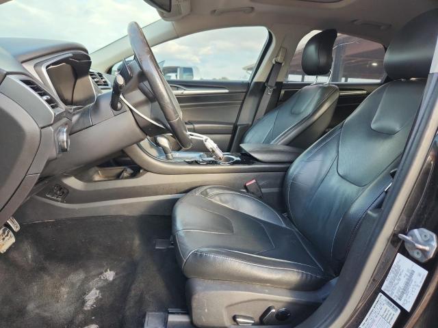 3FA6P0K97DR164441 - 2013 FORD FUSION TITANIUM Черный фото 7