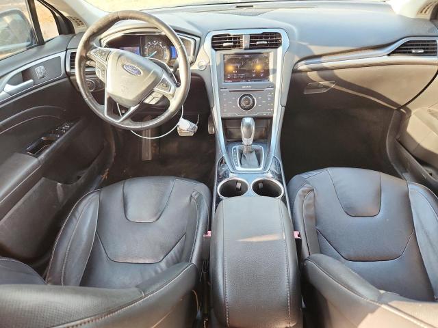 3FA6P0K97DR164441 - 2013 FORD FUSION TITANIUM Черный фото 8