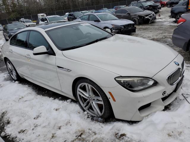 WBA6B2C59ED129312 - 2014 BMW 650 I GRAN COUPE WHITE photo 4