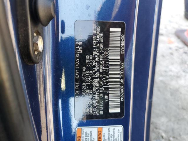 JF1ZNAA14F9712866 - 2015 TOYOTA SCION FR-S 蓝色 照片 12