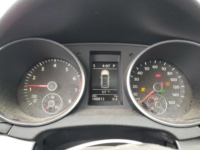 WVWDA7AJ1BW095229 - 2011 VOLKSWAGEN GOLF 灰色 照片 9