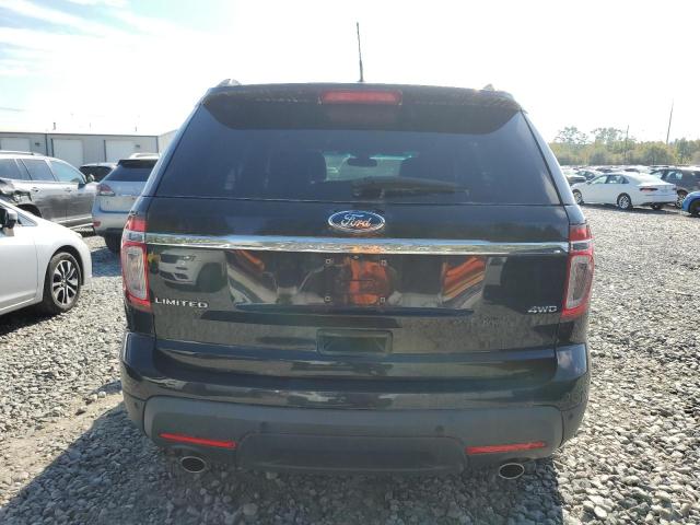 1FM5K8F80EGA61886 - 2014 FORD EXPLORER LIMITED შავი ფოტო 6