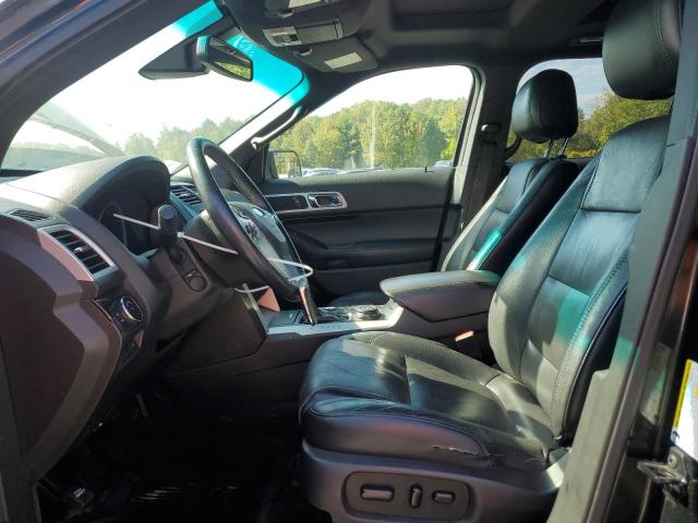 1FM5K8F80EGA61886 - 2014 FORD EXPLORER LIMITED შავი ფოტო 7