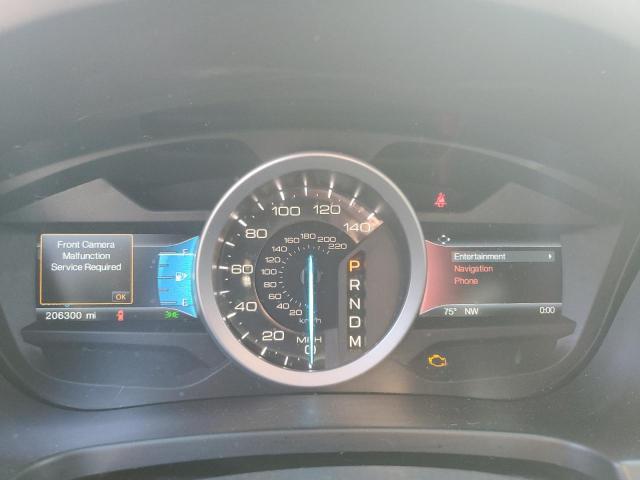 1FM5K8F80EGA61886 - 2014 FORD EXPLORER LIMITED შავი ფოტო 9