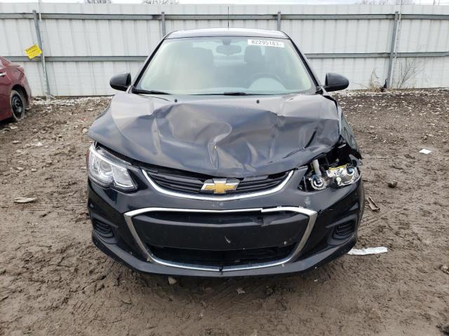 1G1JD5SH9J4124697 - 2018 CHEVROLET SONIC LT BLACK photo 5