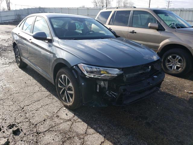 3VW5M7BU2PM045187 - 2023 VOLKSWAGEN JETTA S GRAY photo 4