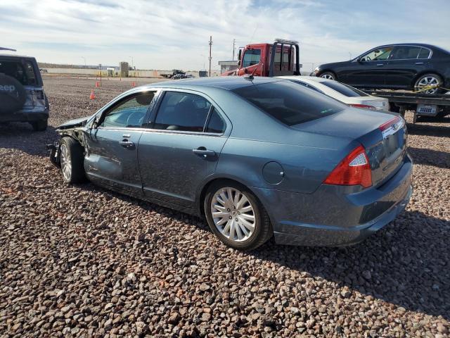 3FADP0L32CR176853 - 2012 FORD FUSION HYBRID GRAY photo 2