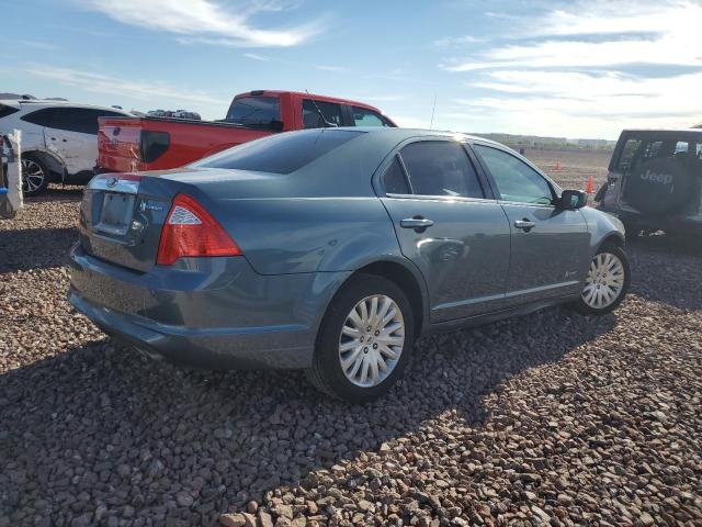 3FADP0L32CR176853 - 2012 FORD FUSION HYBRID GRAY photo 3