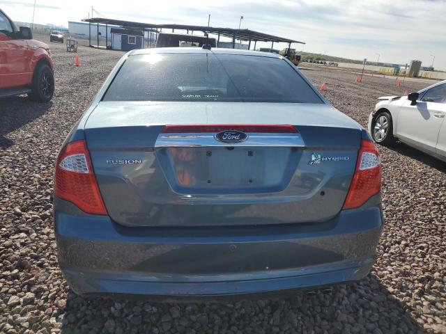 3FADP0L32CR176853 - 2012 FORD FUSION HYBRID GRAY photo 6