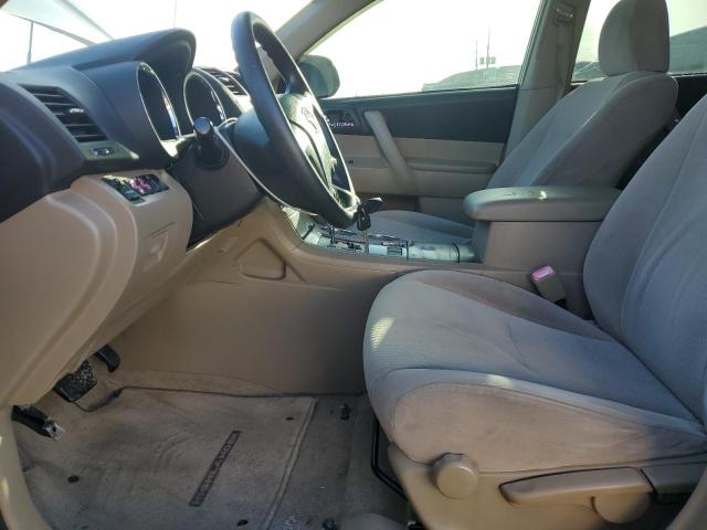 JTEDA41A892000886 - 2009 TOYOTA HIGHLANDER رمادي صورة 7