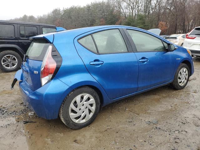 JTDKDTB37F1585717 - 2015 TOYOTA PRIUS C BLUE photo 3