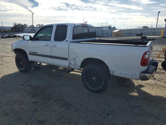 5TBRU34186S480142 - 2006 TOYOTA TUNDRA ACCESS CAB SR5 WHITE photo 2