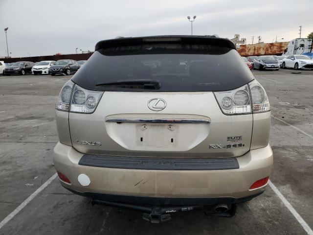 JTJHW31U672008622 - 2007 LEXUS RX 400H TAN photo 6