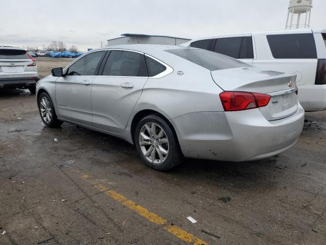 2G1105SA0H9158503 - 2017 CHEVROLET IMPALA LT SILVER photo 2