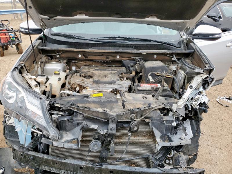 2T3WFREV2EW111055 - 2014 TOYOTA RAV4 XLE GRAY photo 12