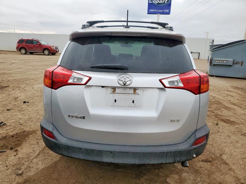 2T3WFREV2EW111055 - 2014 TOYOTA RAV4 XLE GRAY photo 6