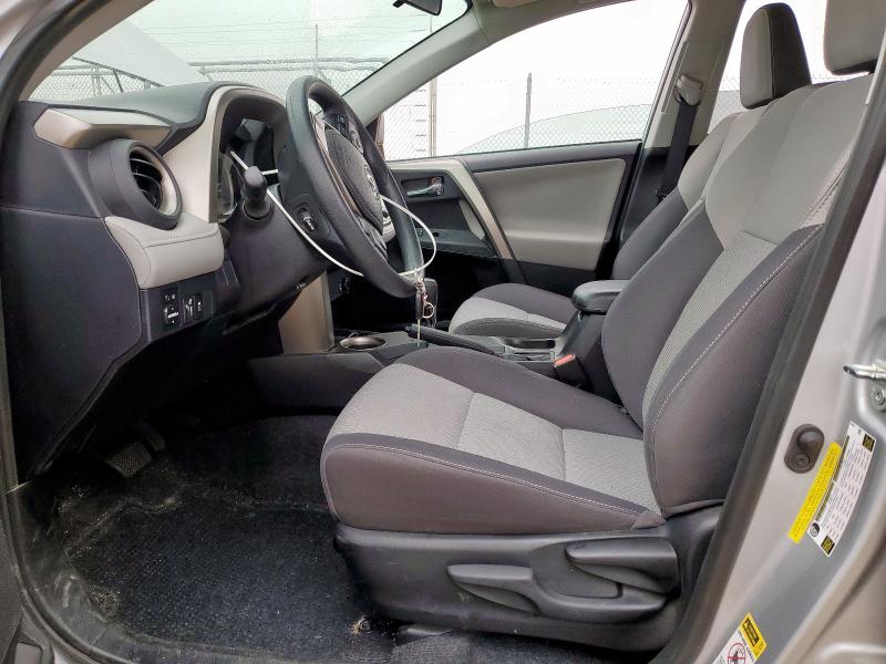 2T3WFREV2EW111055 - 2014 TOYOTA RAV4 XLE GRAY photo 7